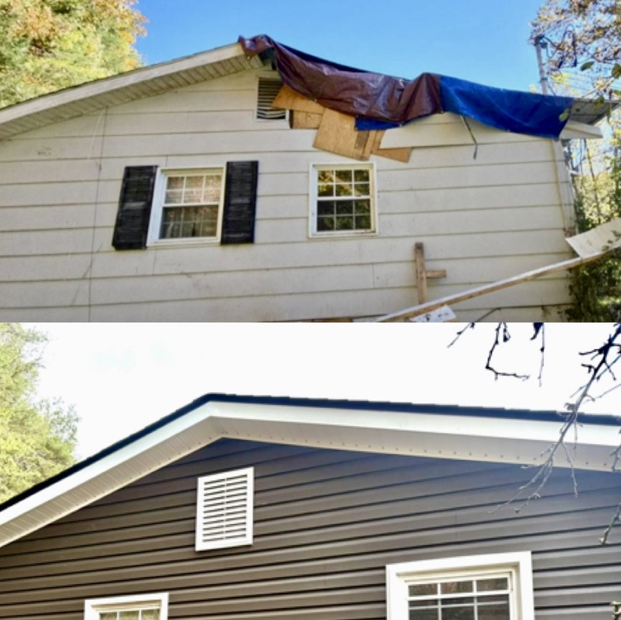 Reconstruct Roof After Tree Fall in Unicoi, Tennessee Thumbnail